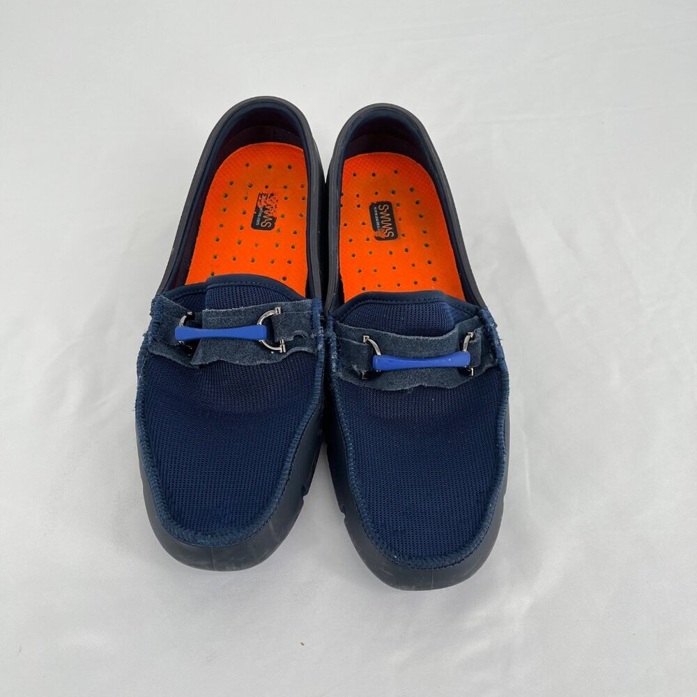 Swims Mens Waterproof Mesh‎ Loafers Size 13 Navy & Blue
